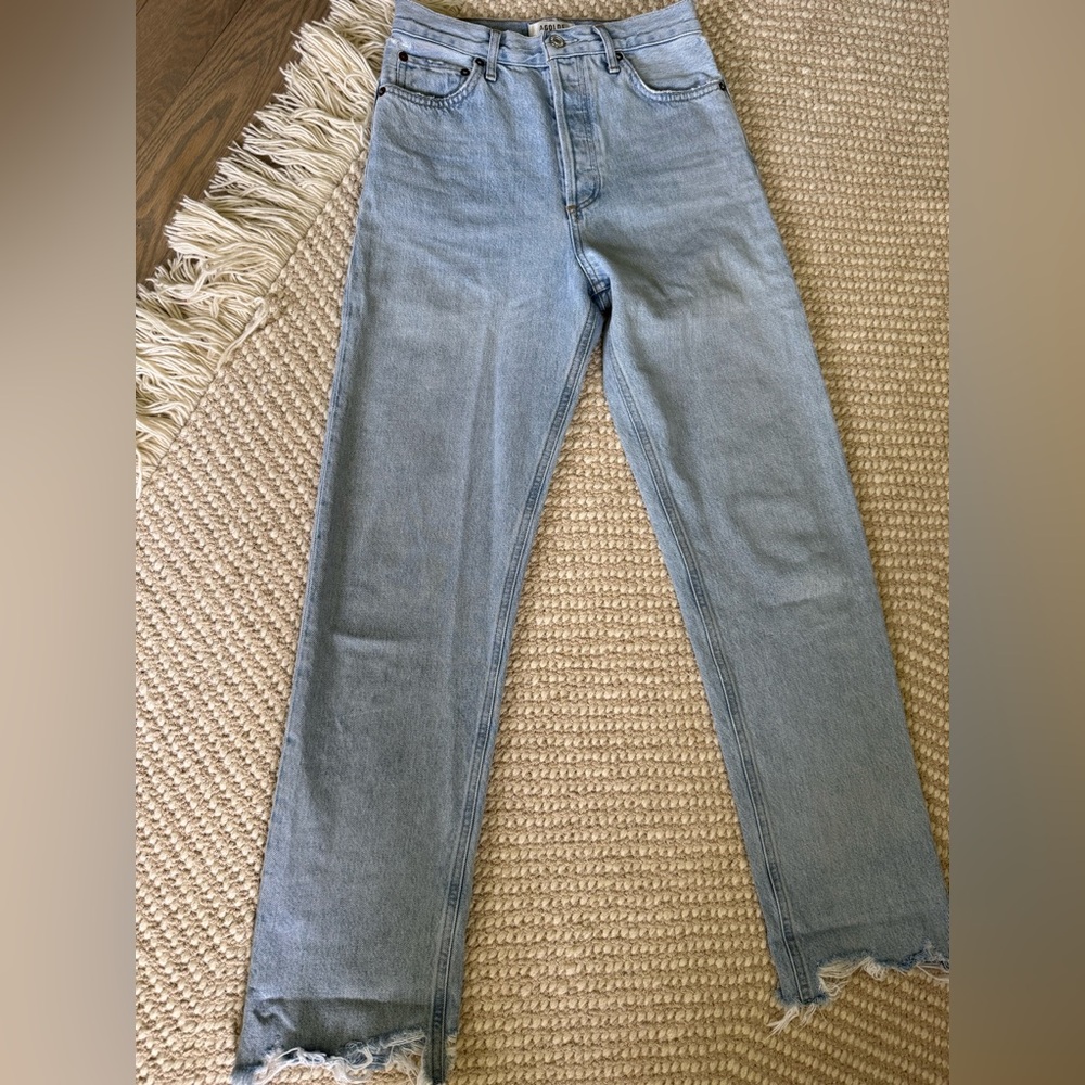 Agolde Blue 90s pinch waist Jeans